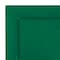 Smarty Had A Party 9.5" Hunter Green Square Plastic Dinner Plates (120 Plates), 120PK 9919-CASE - alternate 1